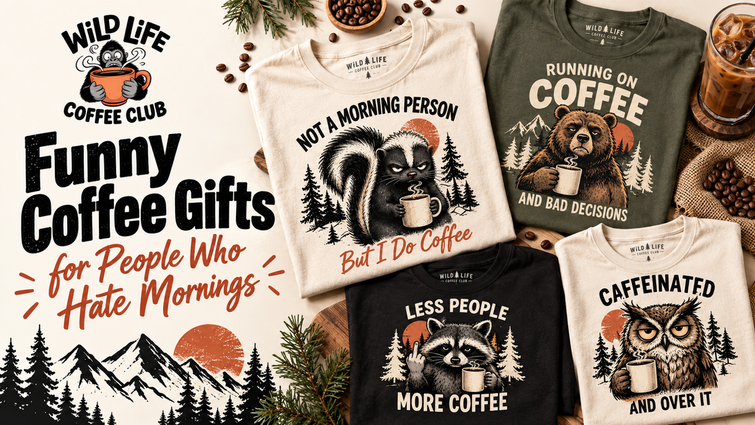 Funny Coffee Gifts for People Who Hate Mornings
