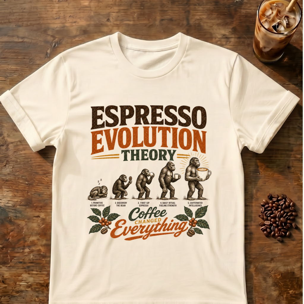 Espresso Evolution Theory T-Shirt