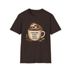 Sloth "Caffeine First, Naps Later" T-Shirt