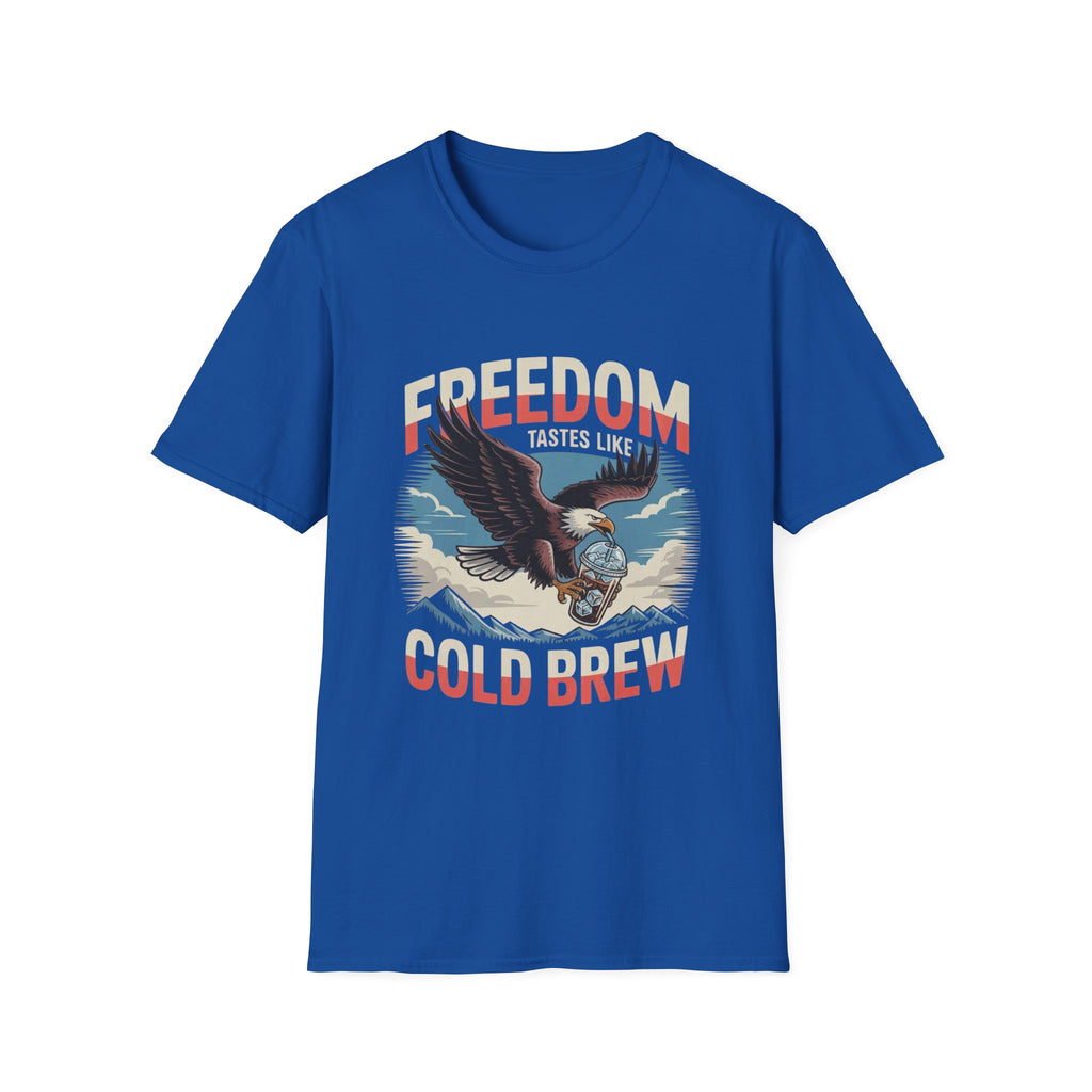 Freedom Tastes Like Cold Brew T-Shirt