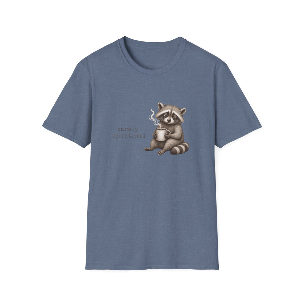 Barely Operational Raccoon T-Shirt