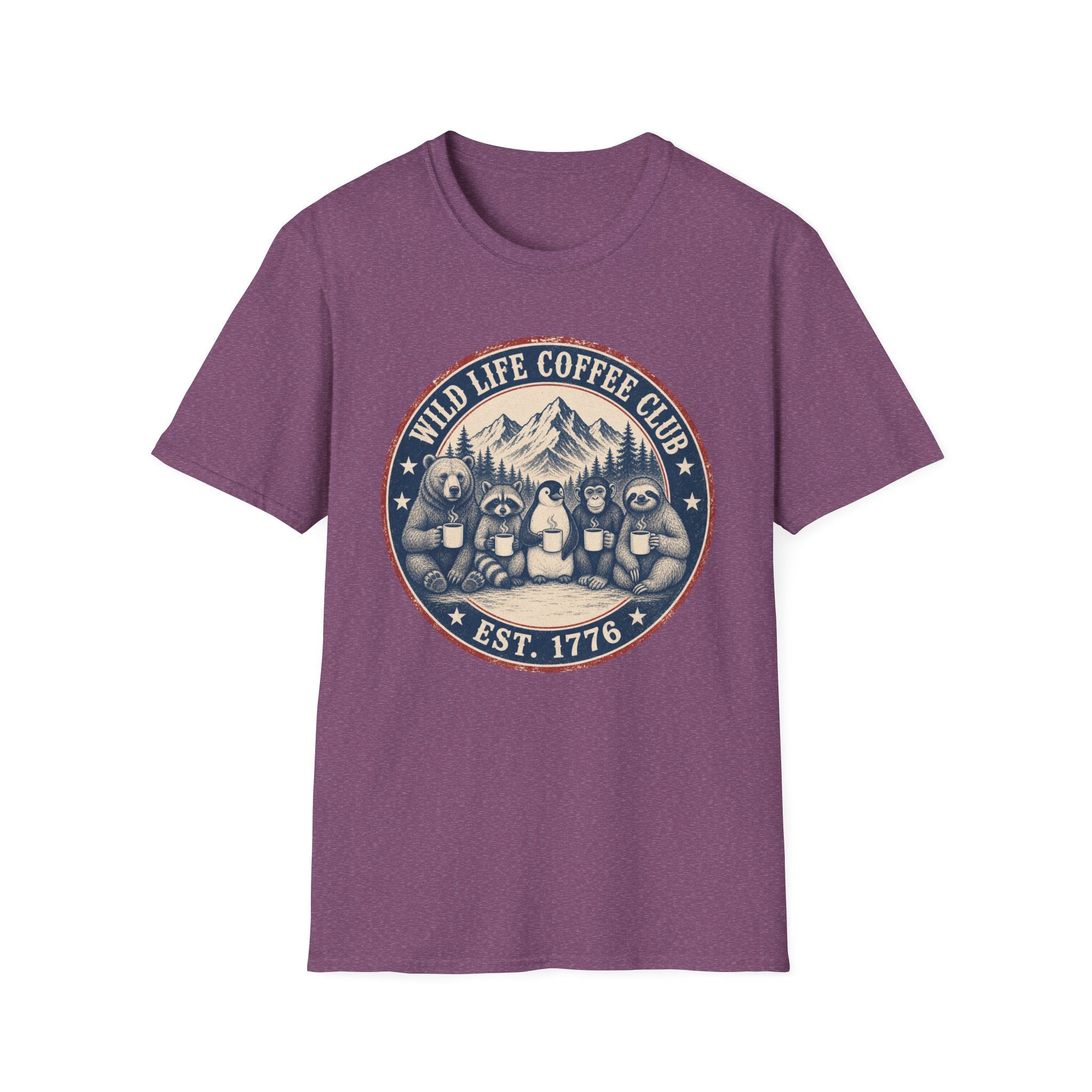 Wild Life Coffee Club 1776 T-Shirt