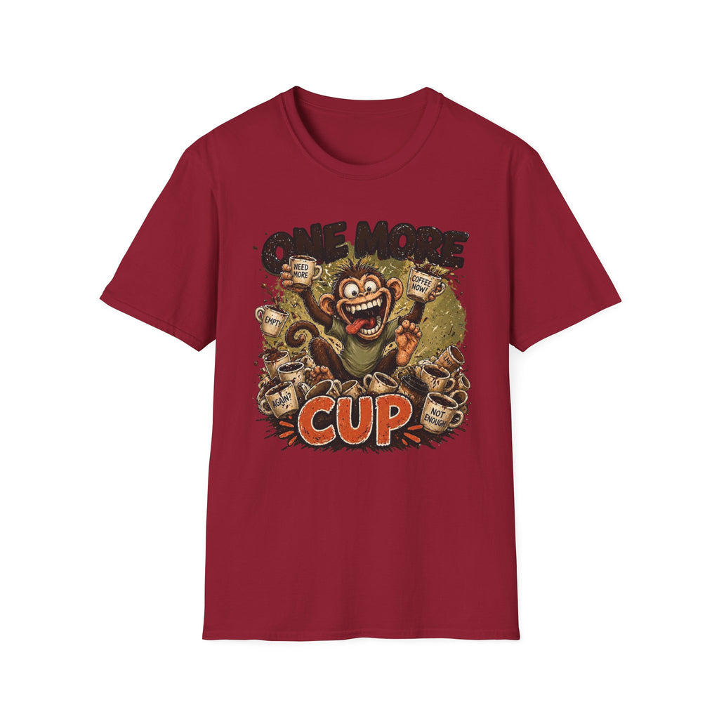 One More Cup Monkey T-Shirt