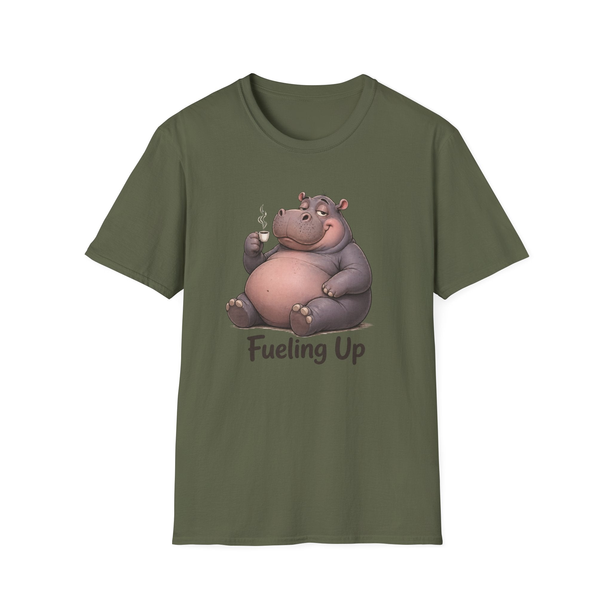 Hippo 'Fueling Up' T-Shirt