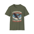 Freedom Tastes Like Cold Brew T-Shirt