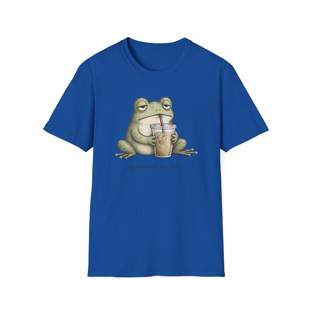 “Defrosting My Brain” Frog T-Shirt