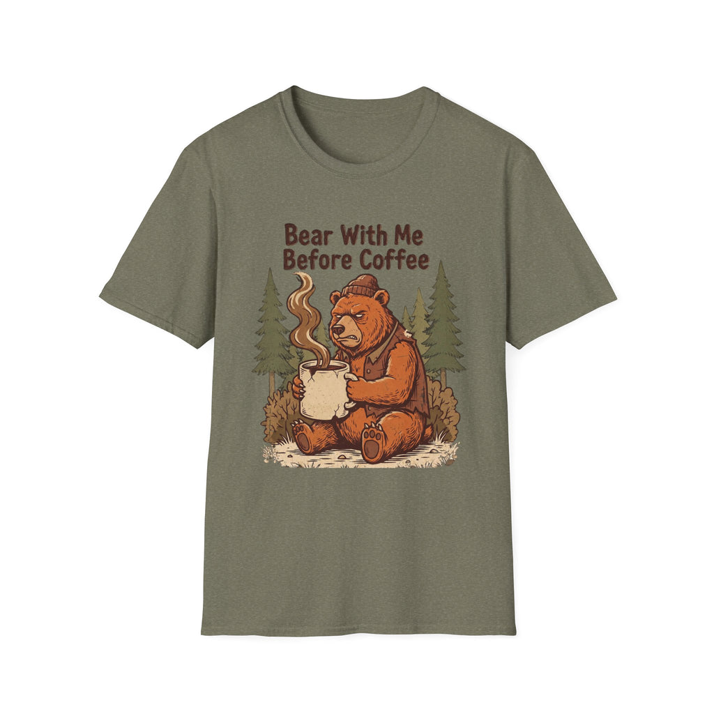 Bear With Me Before Coffee T-Shirt