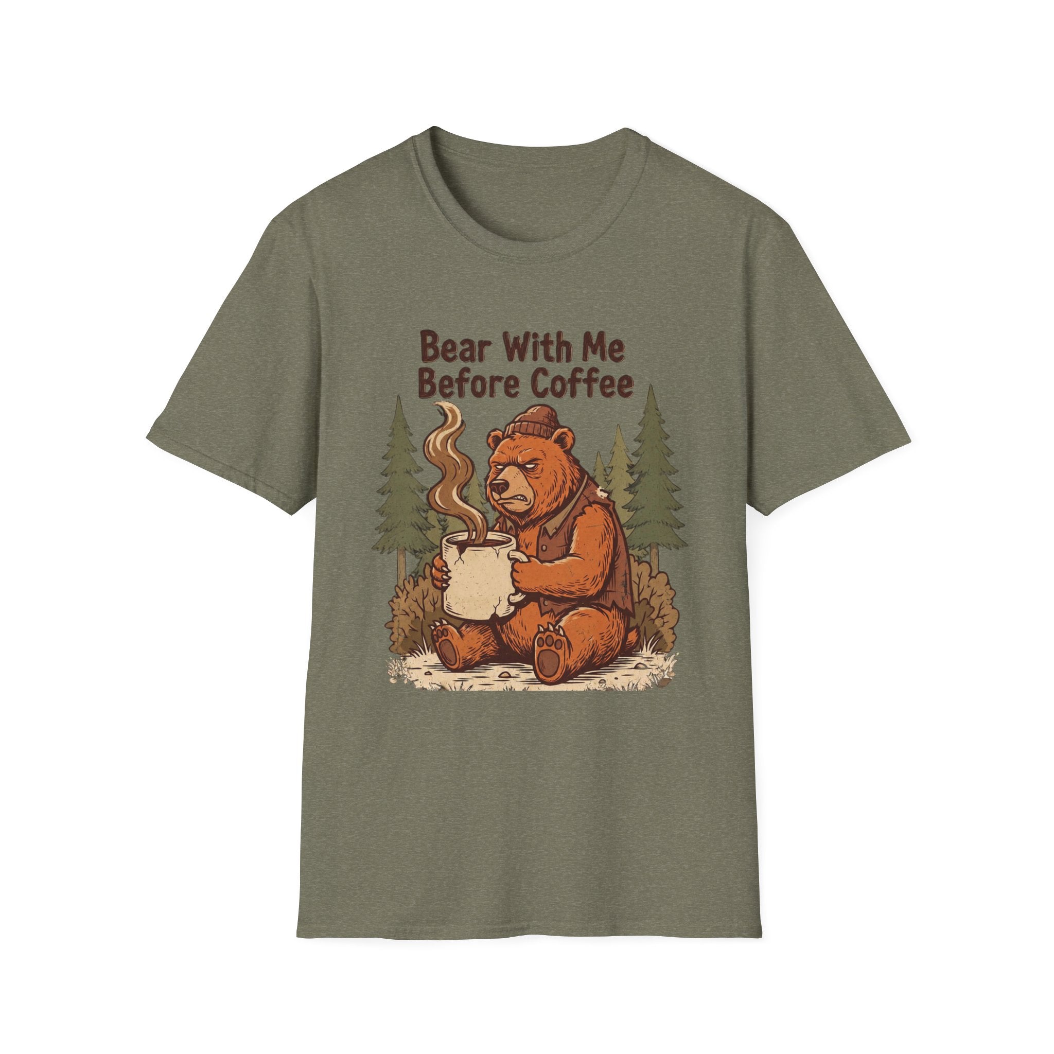 Bear With Me Before Coffee T-Shirt