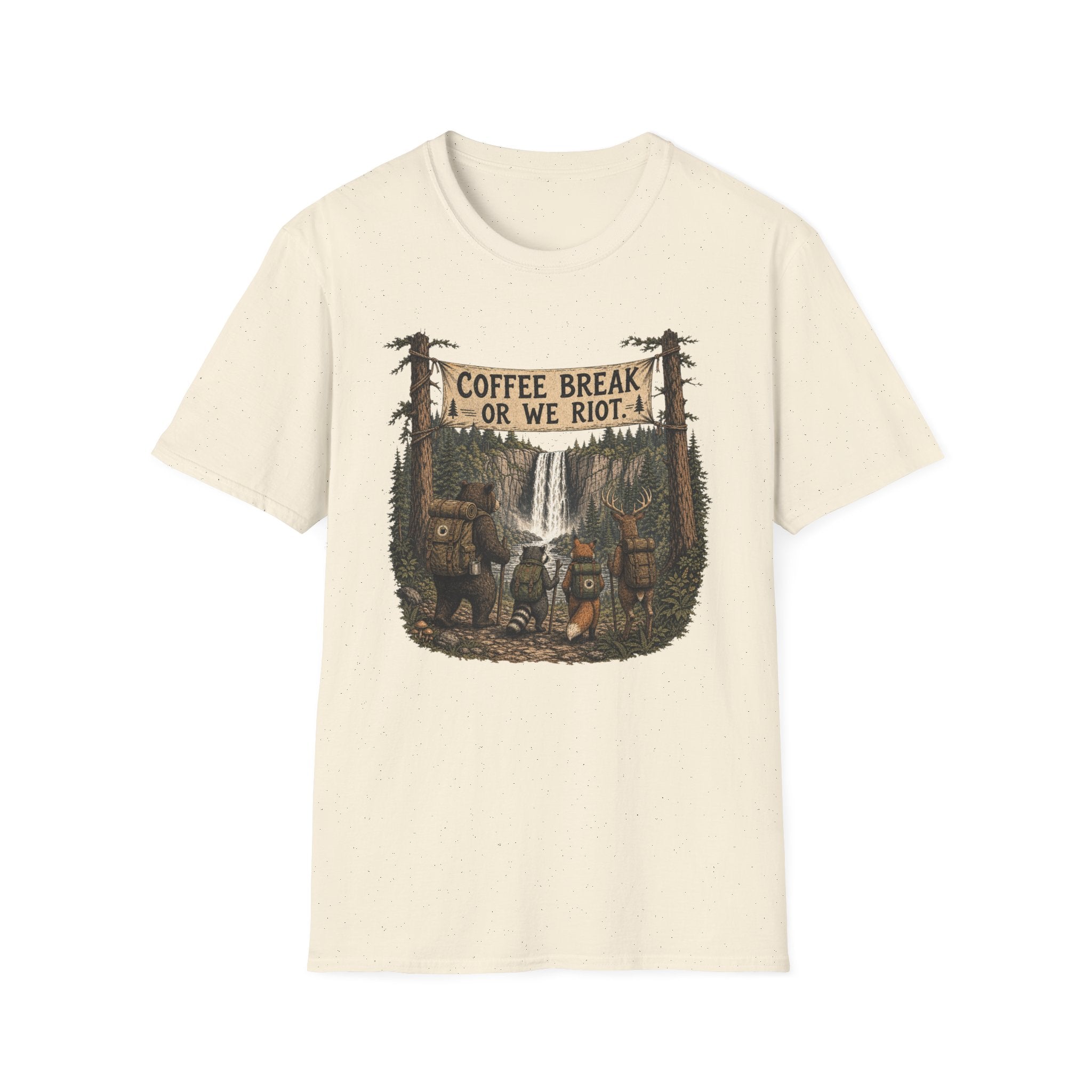 Coffee Break or We Riot T-Shirt