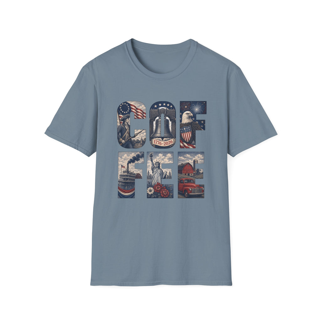 Coffee Patriotic USA T‑Shirt