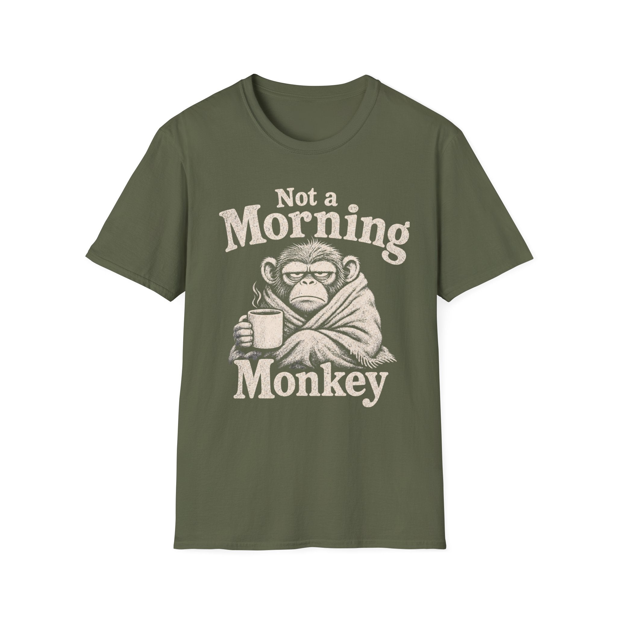 Not a Morning Monkey T-Shirt