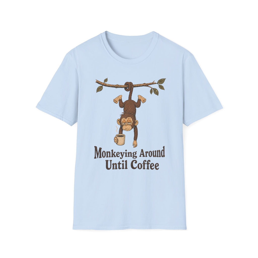 Monkeying Around Coffee T-Shirt