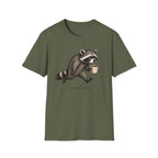 Running Late Raccoon T-Shirt