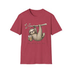Sloth Hanging with Coffee T‑Shirt