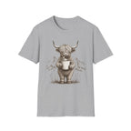 Highland Cow Coffee T-Shirt