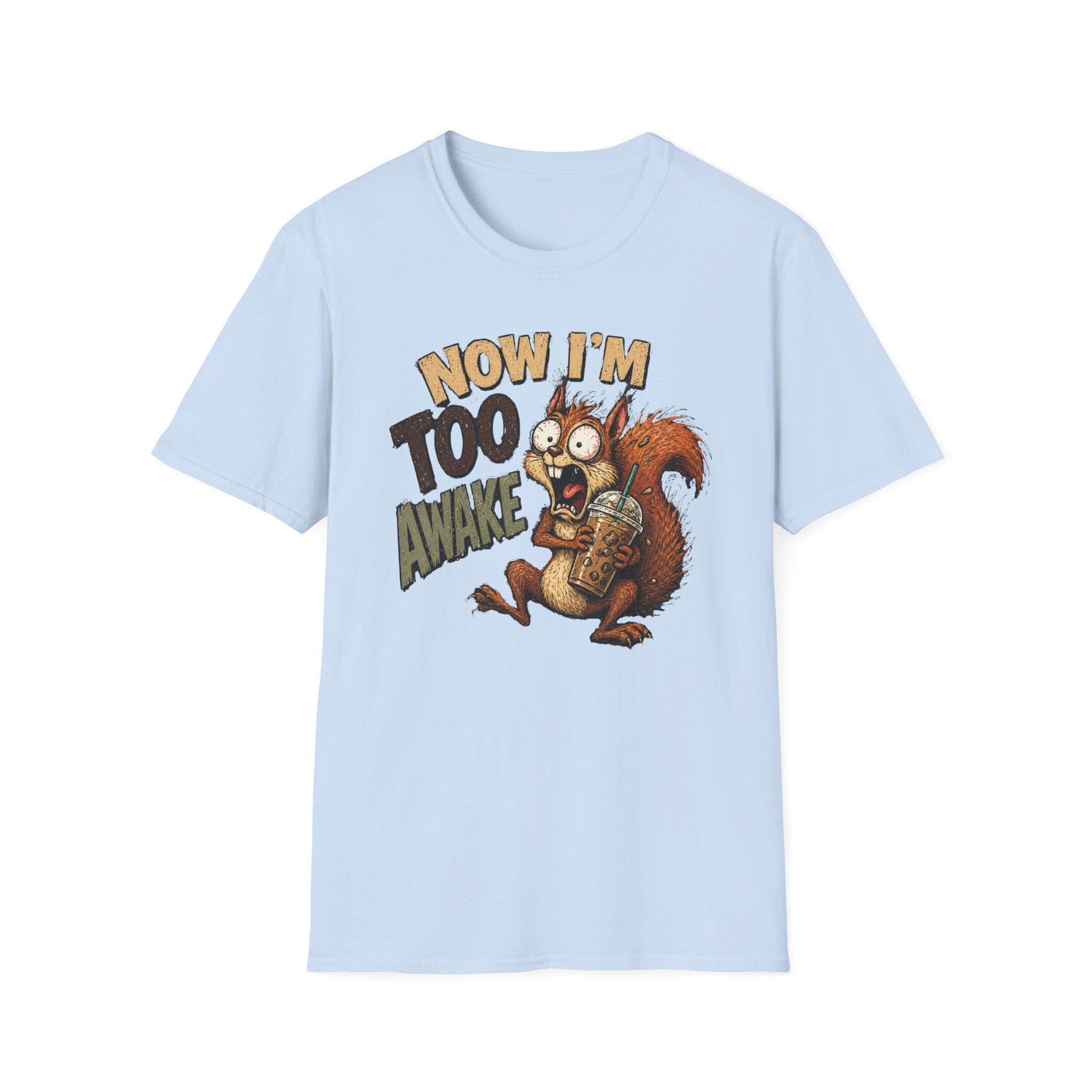 Too Awake Squirrel T-Shirt