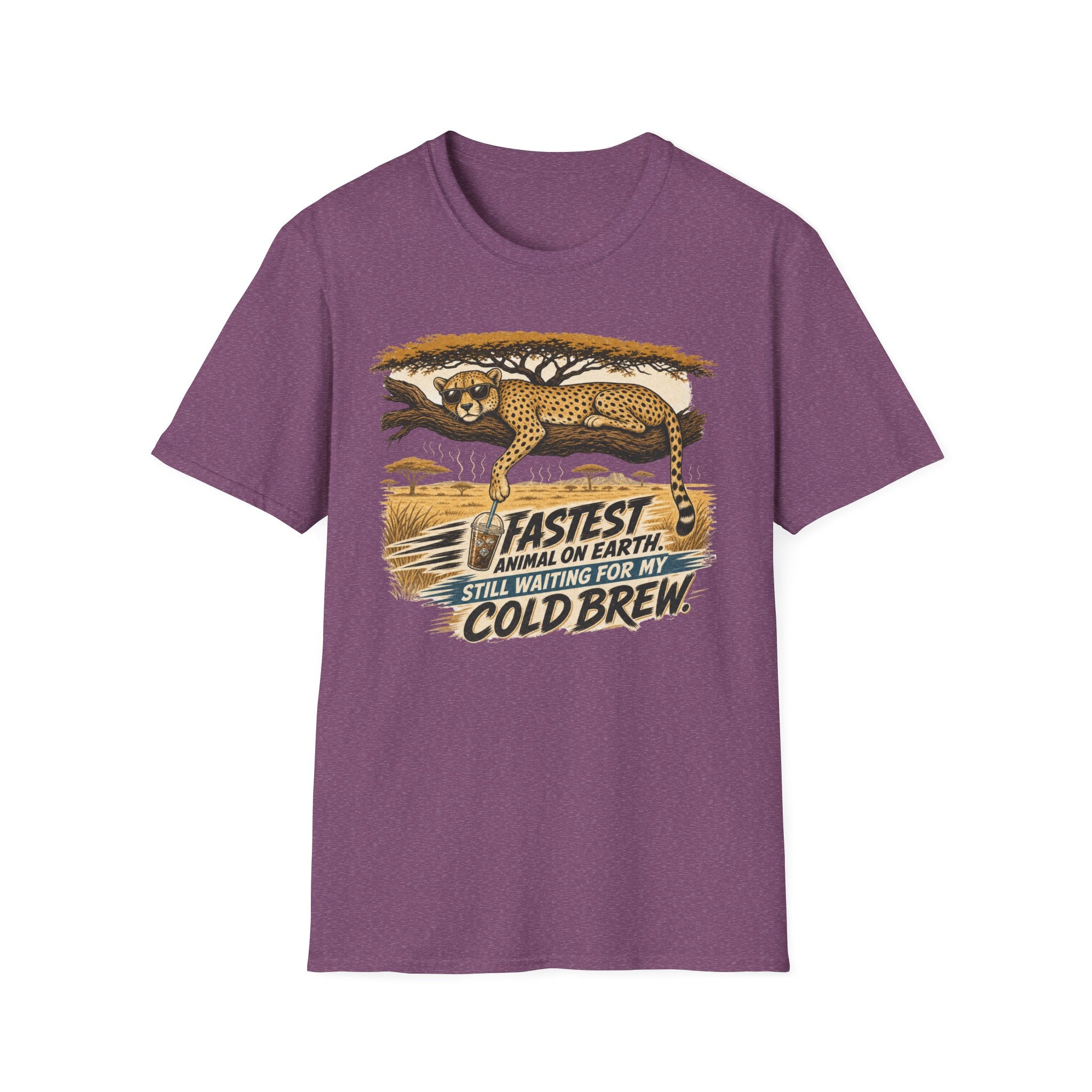 Cheetah Coffee T-shirt