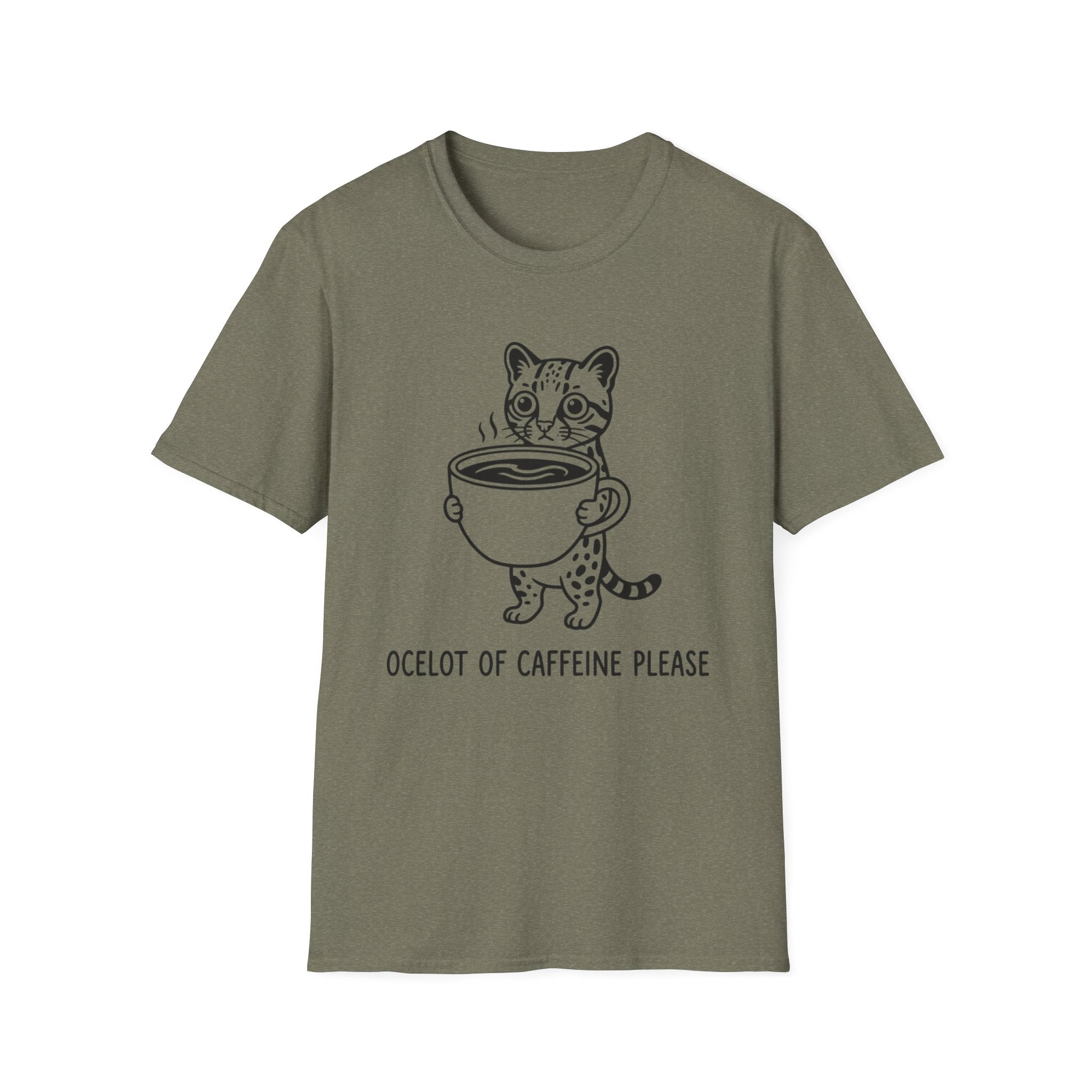 Ocelot of Caffeine T-Shirt