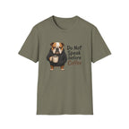 Do Not Speak Before Coffee T-Shirt