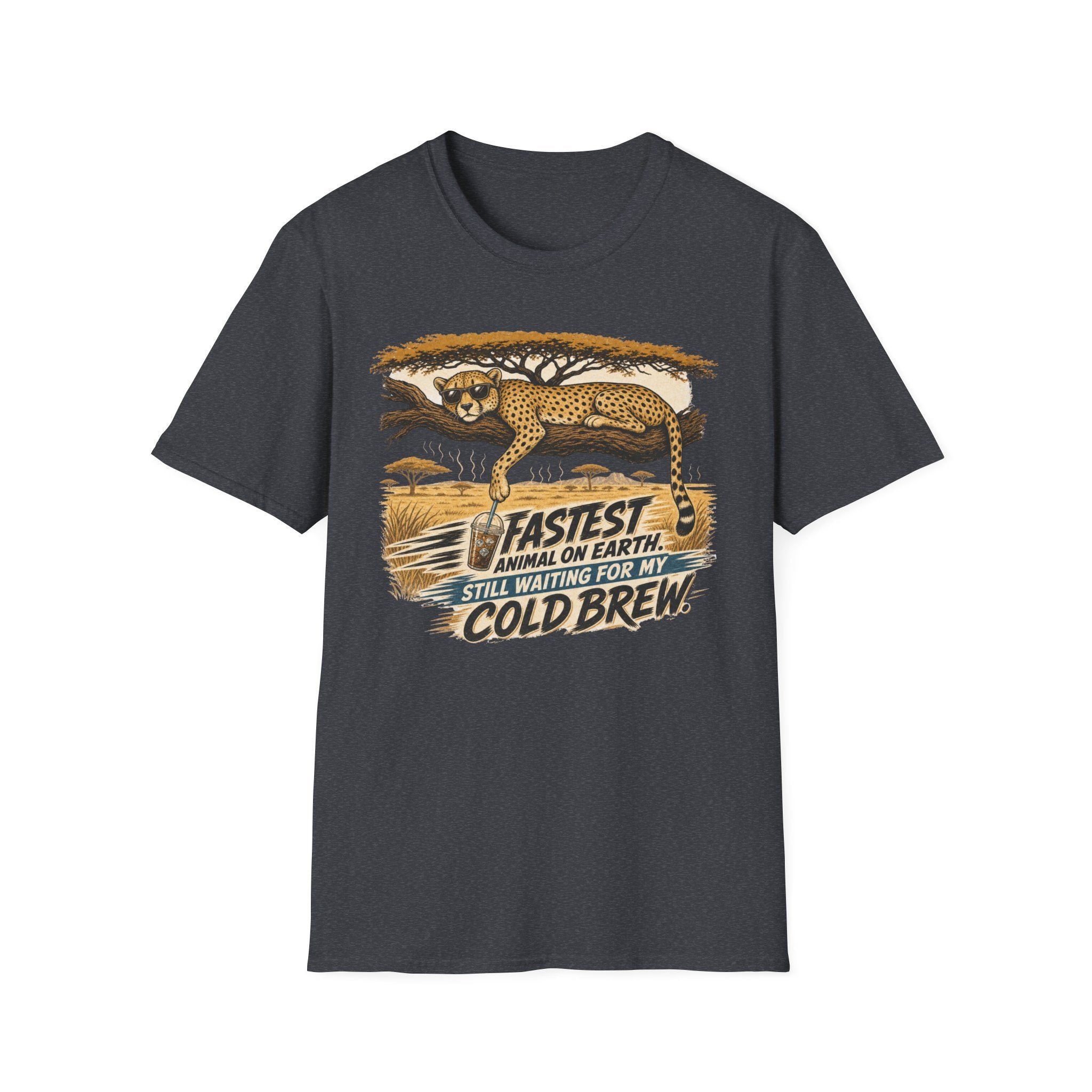 Cheetah Coffee T-shirt
