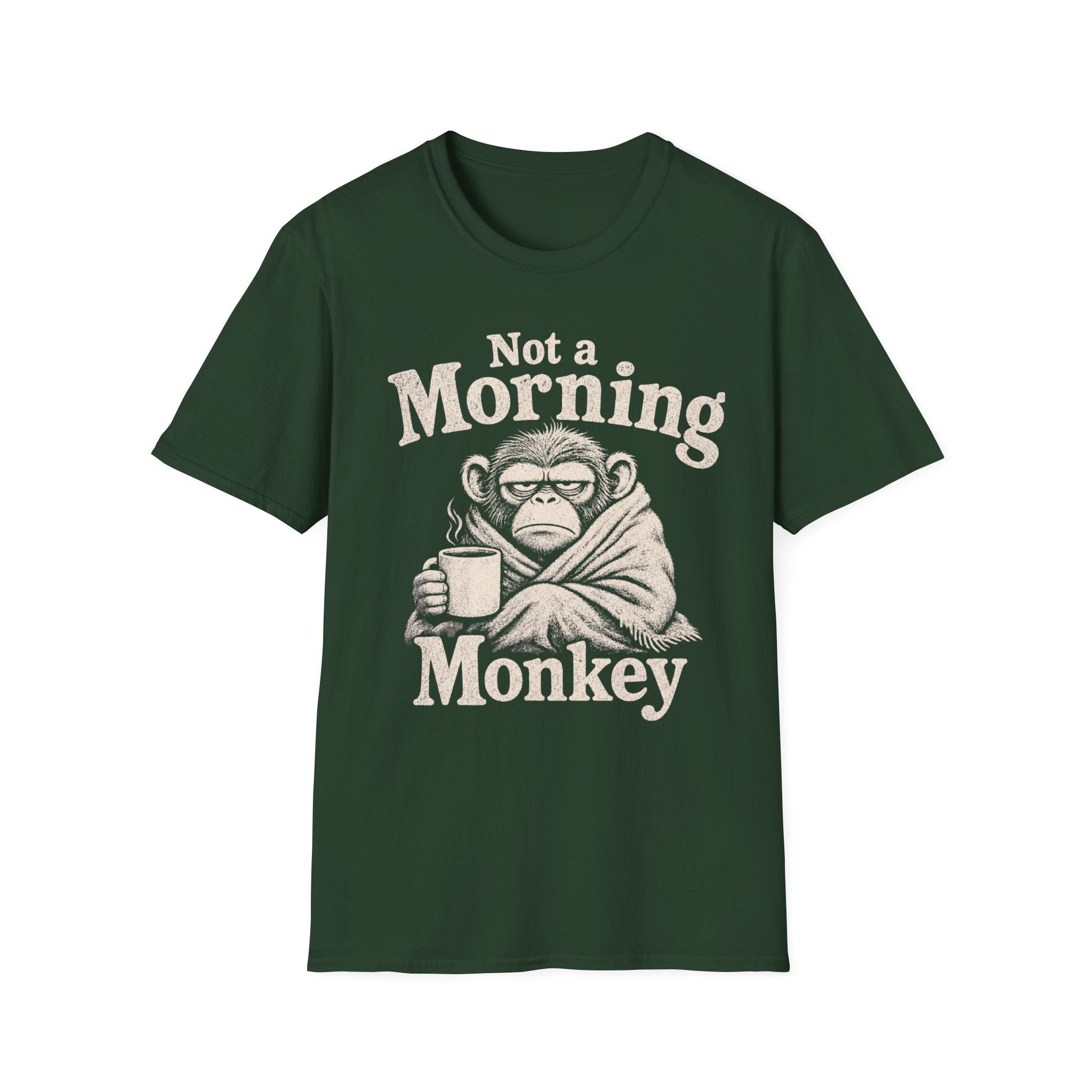 Not a Morning Monkey T-Shirt