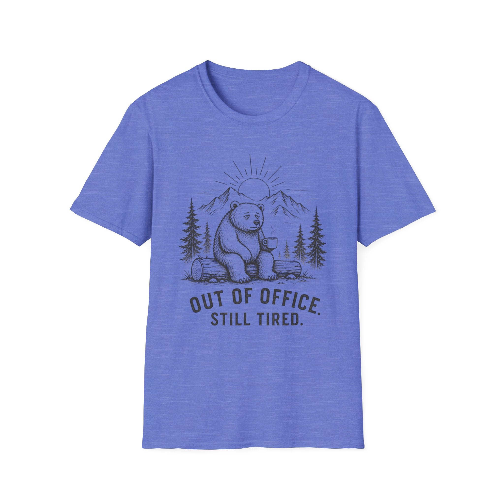 Out of Office, Tired Bear-T-Shirt