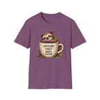 Sloth "Caffeine First, Naps Later" T-Shirt