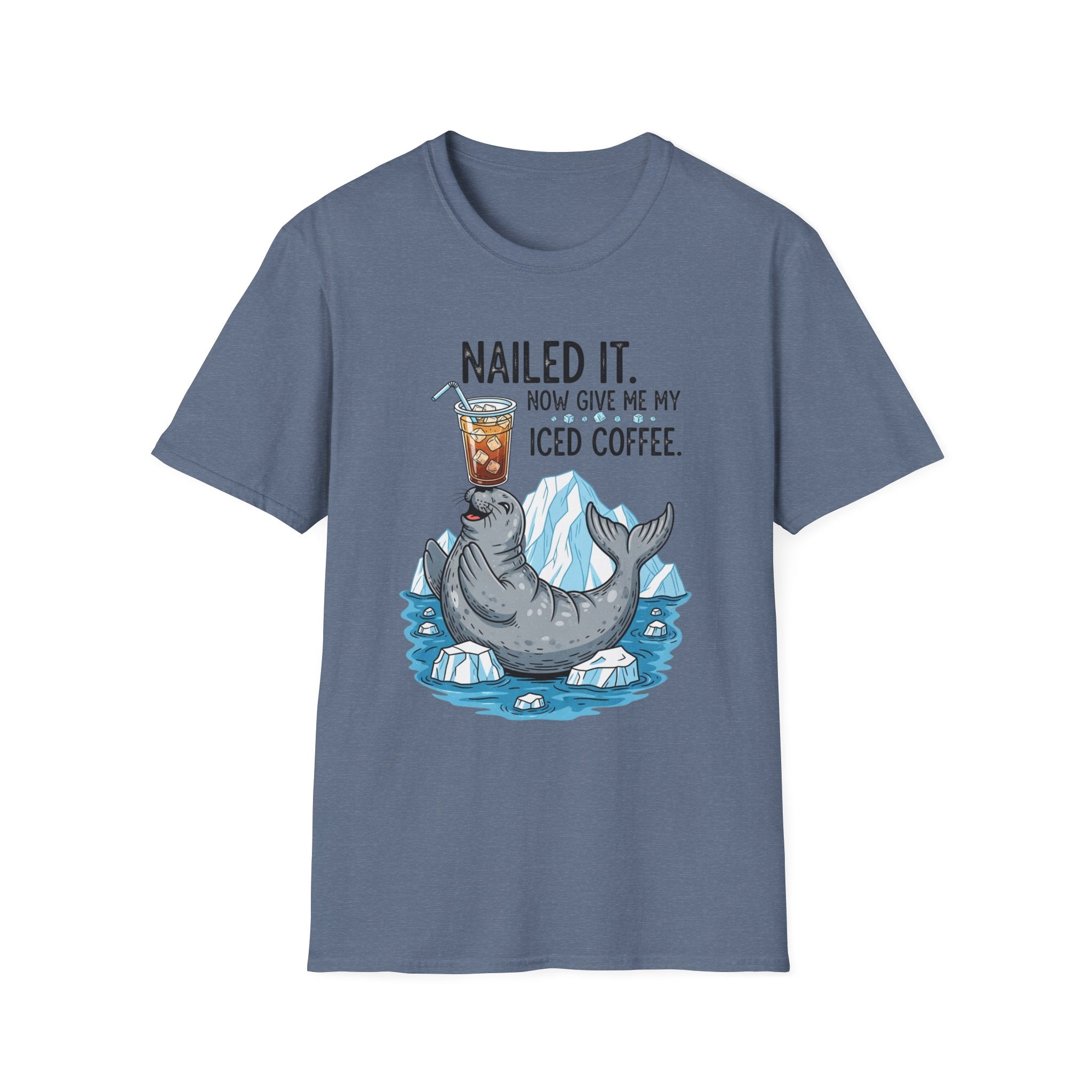 Nailed It Seal Iced Coffee T-Shirt