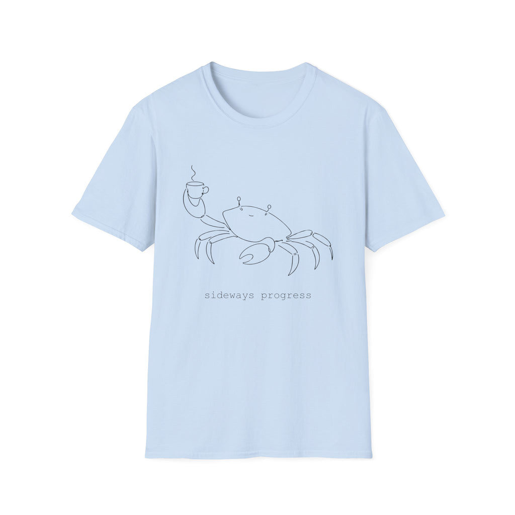 Crab Line Art T-Shirt