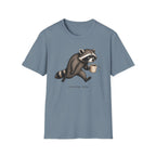 Running Late Raccoon T-Shirt