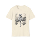 Lemur Sitting with Iced Coffee T-Shirt
