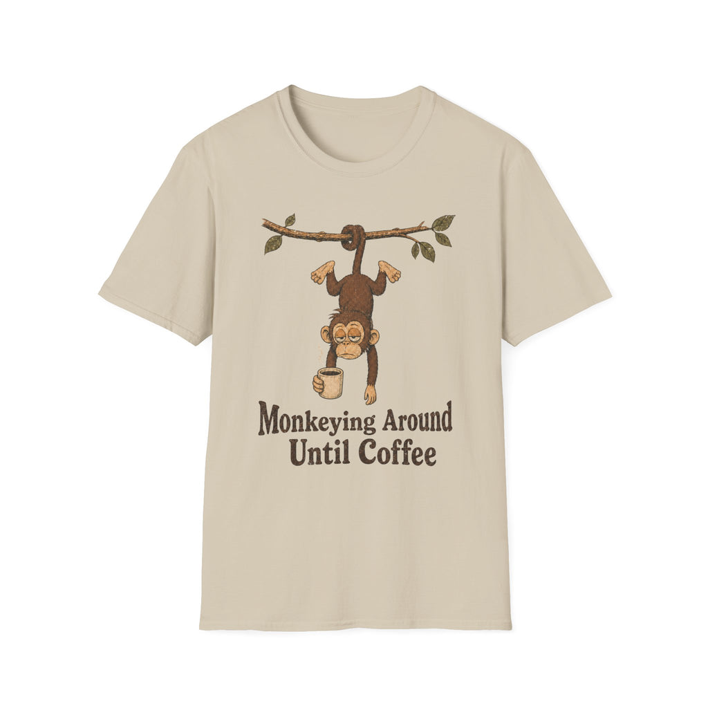 Monkeying Around Coffee T-Shirt