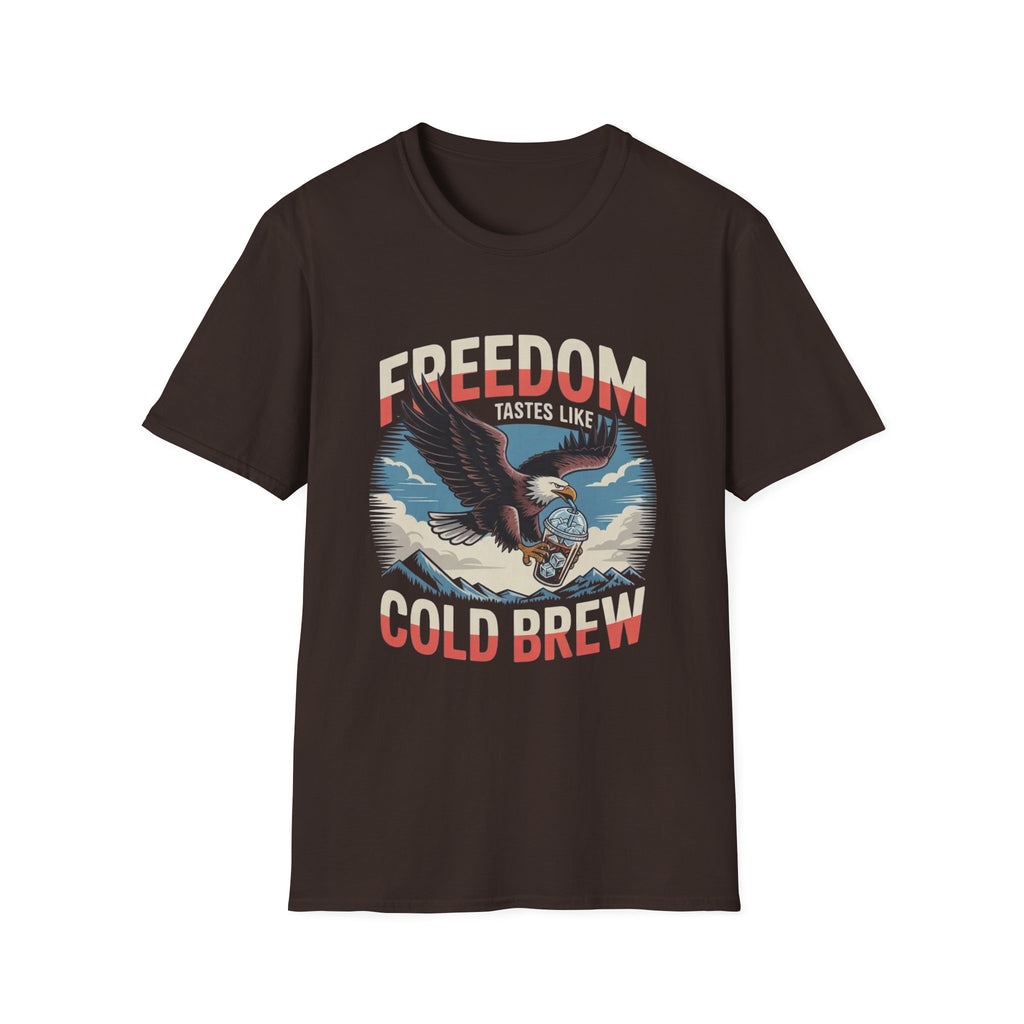 Freedom Tastes Like Cold Brew T-Shirt