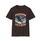Freedom Tastes Like Cold Brew T-Shirt
