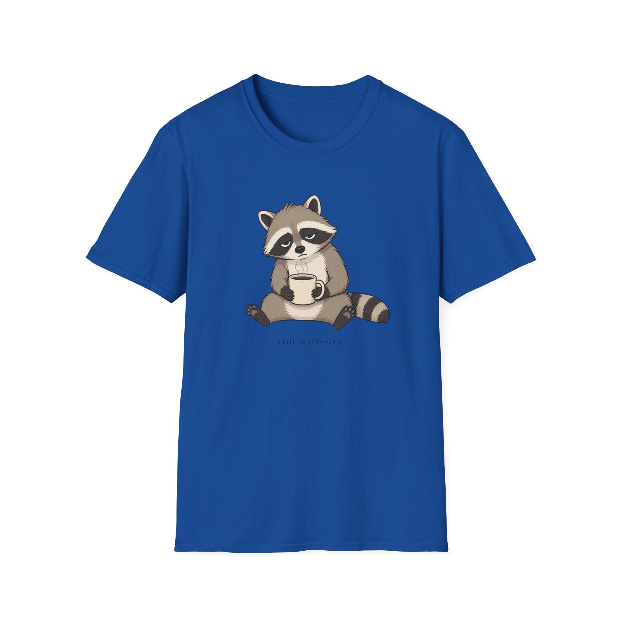 Raccoon Still Buffering T-Shirt