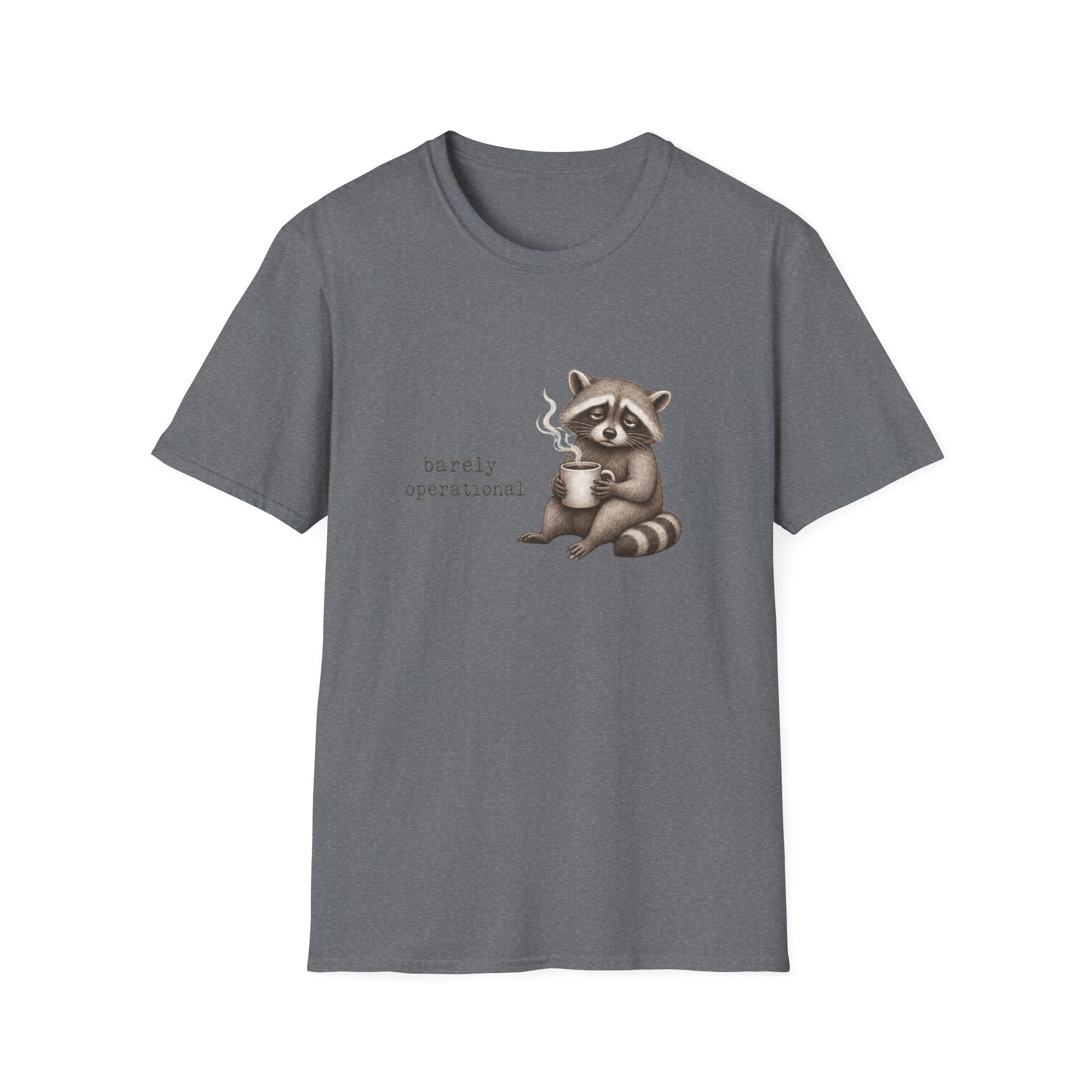 Barely Operational Raccoon T-Shirt