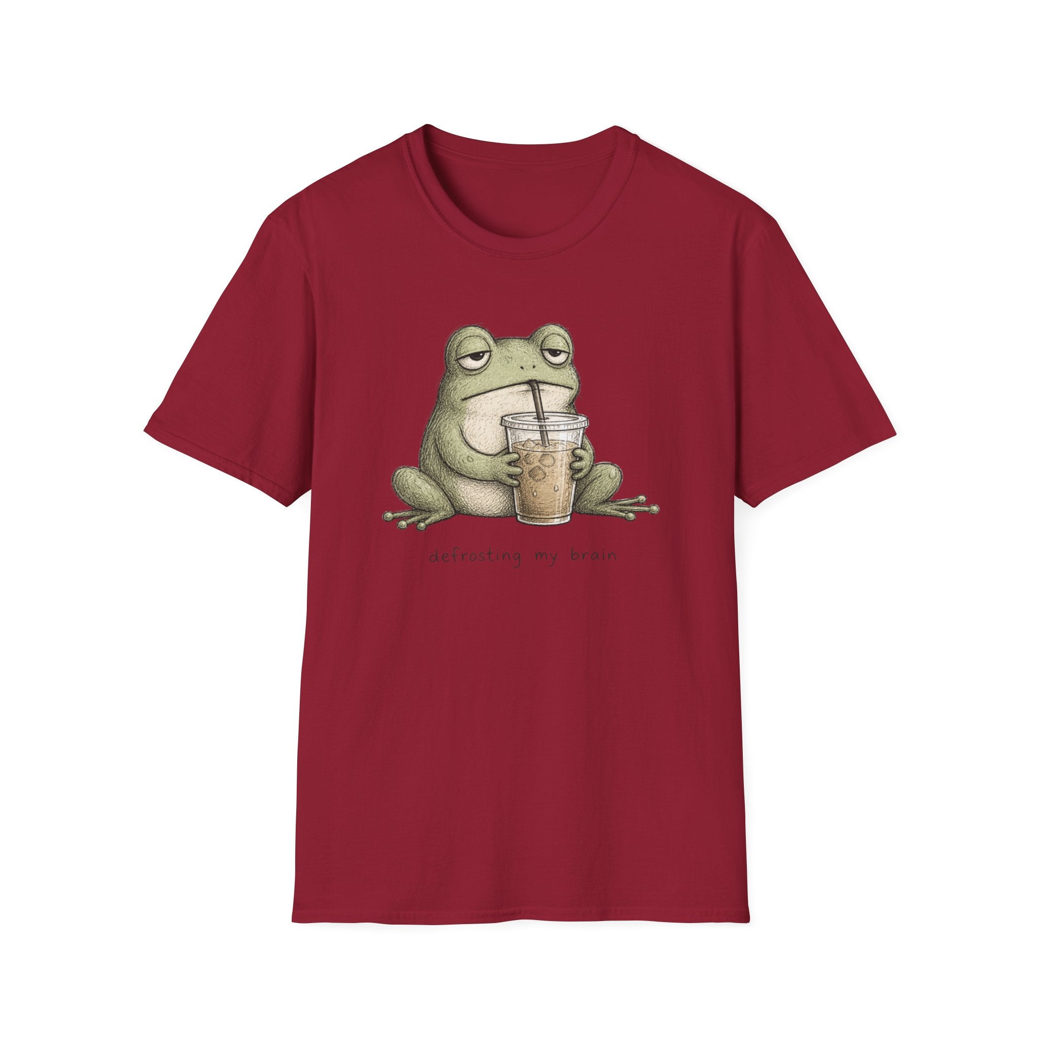 “Defrosting My Brain” Frog T-Shirt