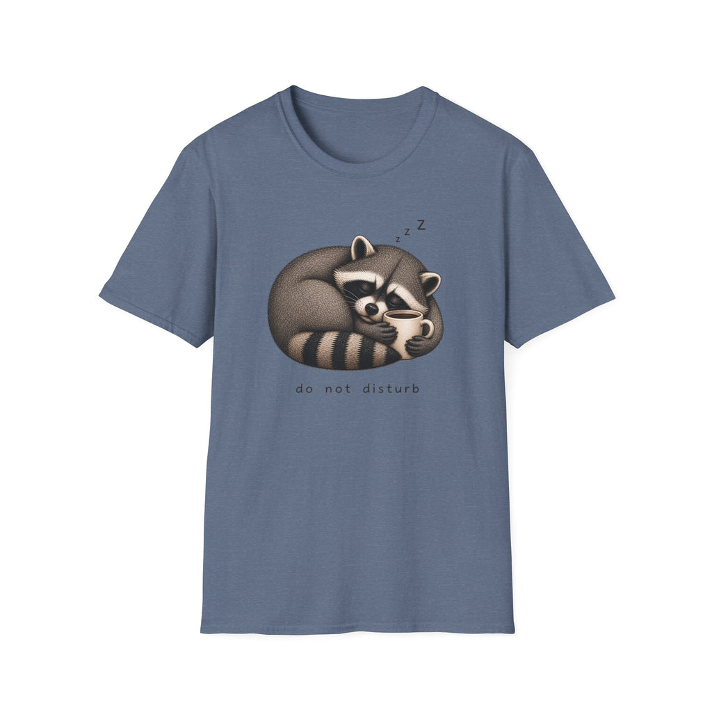 Sleeping Raccoon "Do Not Disturb" T-Shirt
