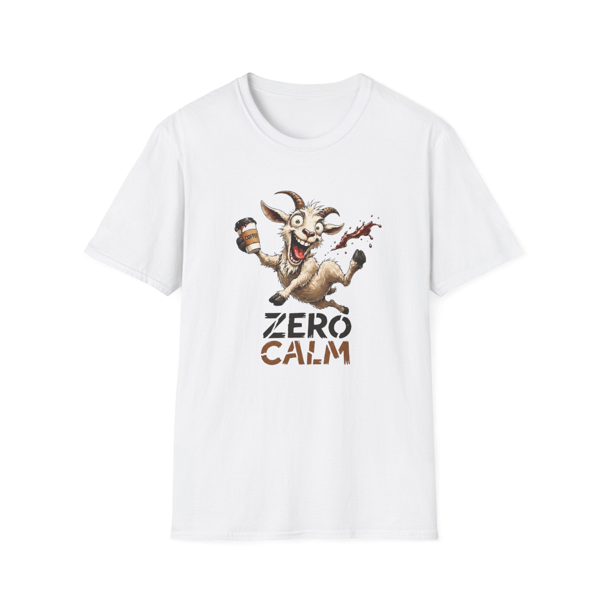 'Zero Calm' Goat T‑Shirt