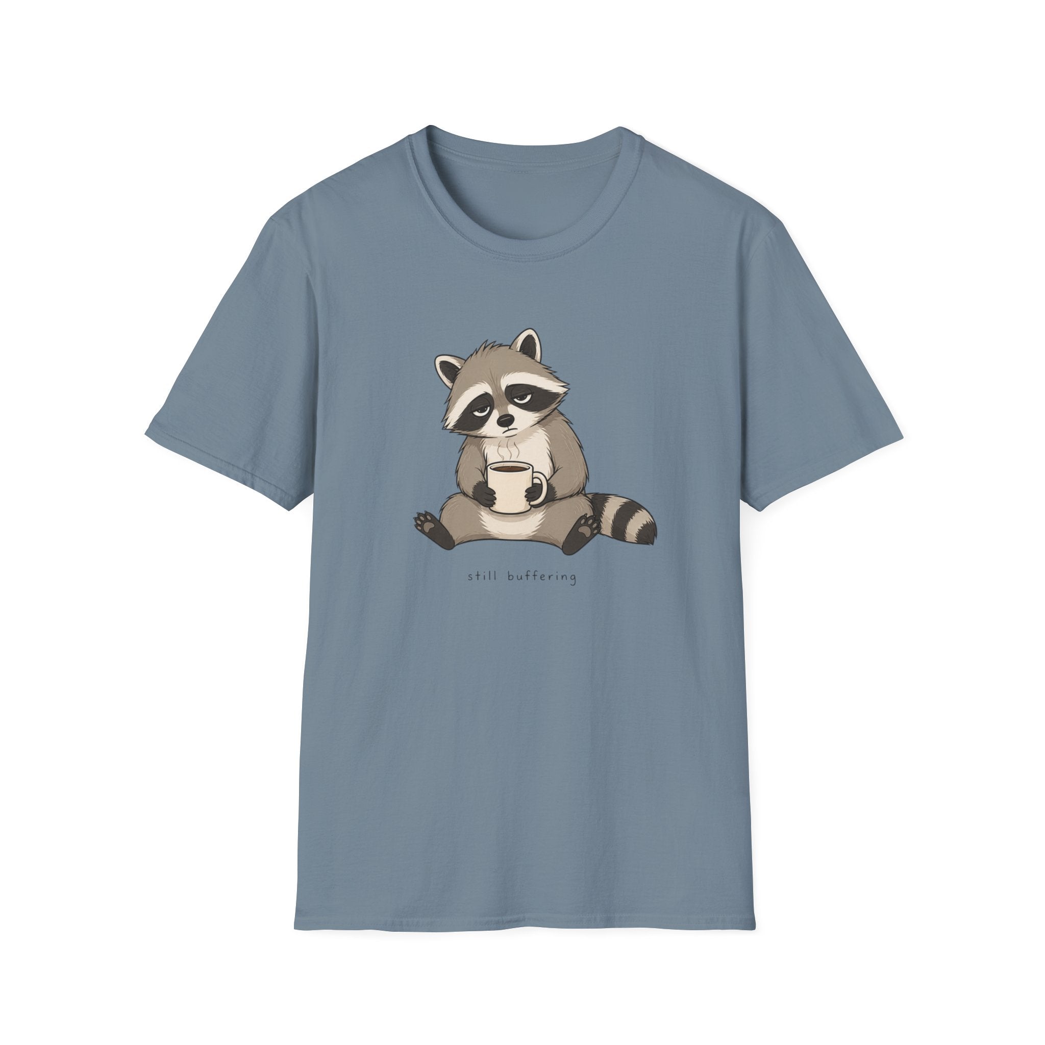 Raccoon Still Buffering T-Shirt