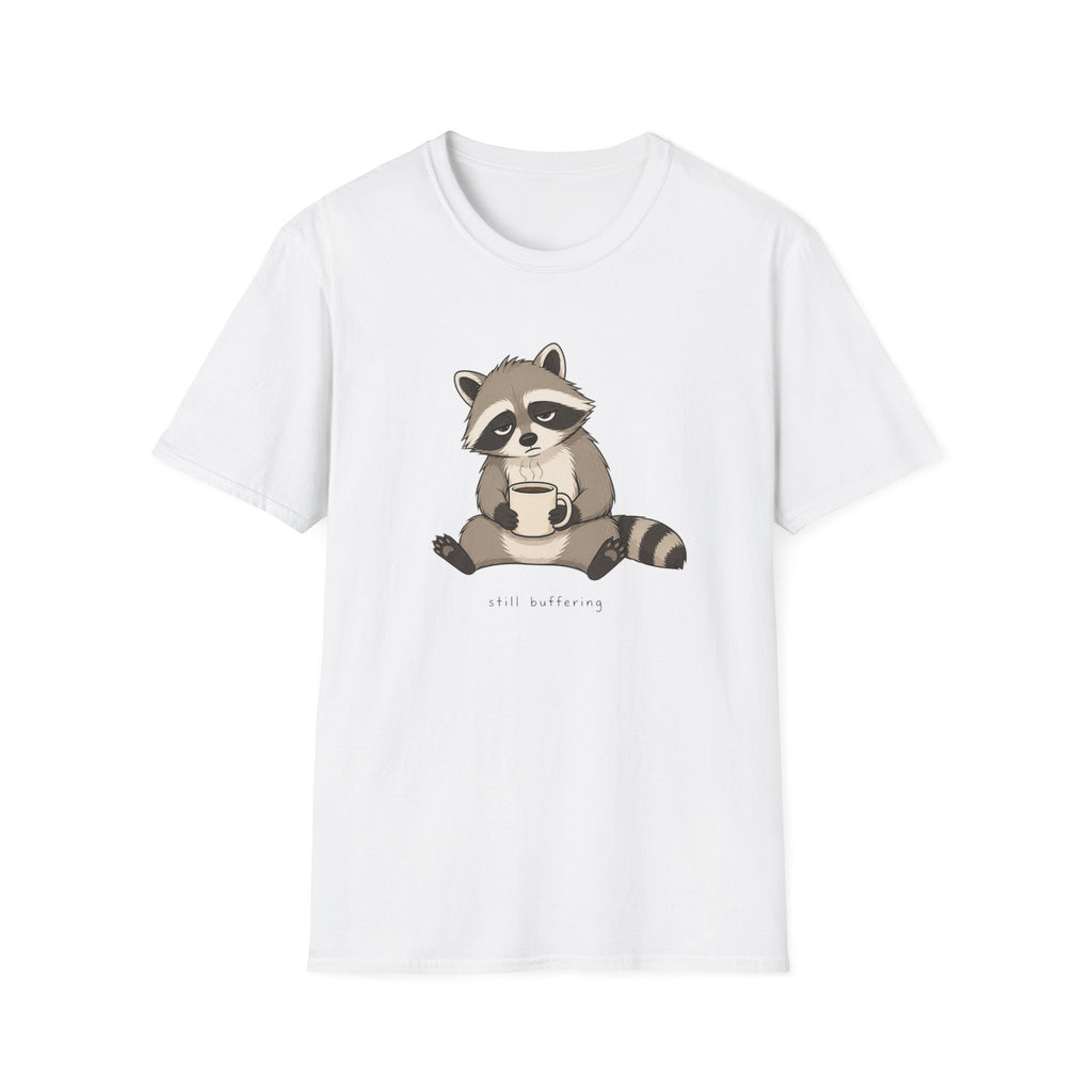 Raccoon Still Buffering T-Shirt