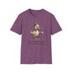 Duck Drinking Coffee T-Shirt