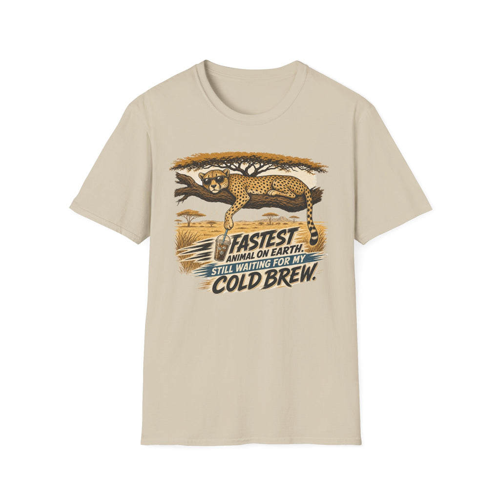 Cheetah Coffee T-shirt