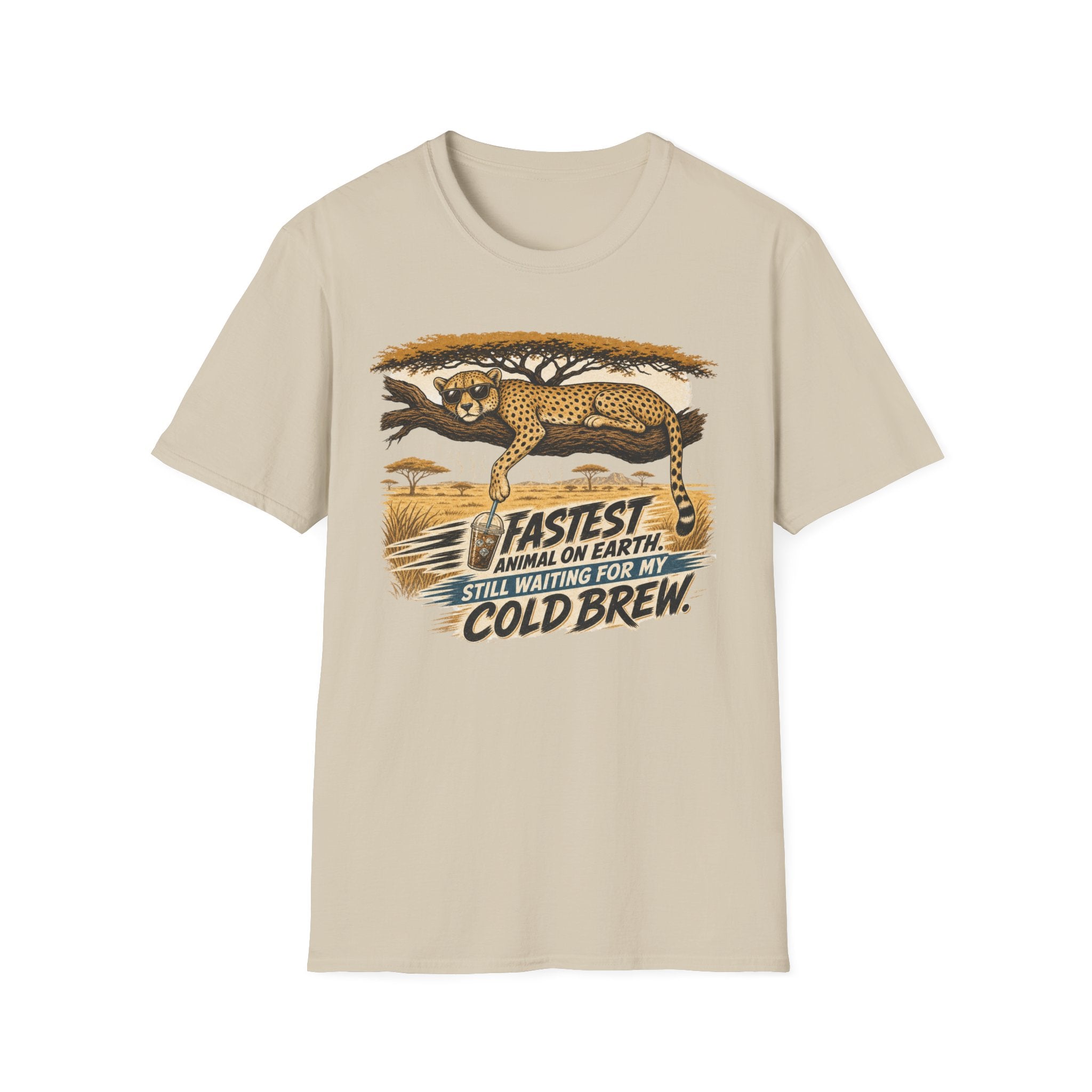 Cheetah Coffee T-shirt