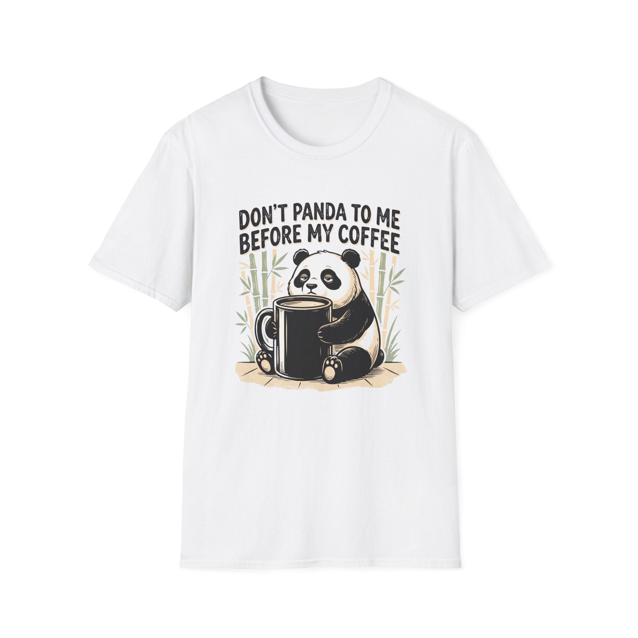 “Don’t Panda To Me Before My Coffee” T-Shirt