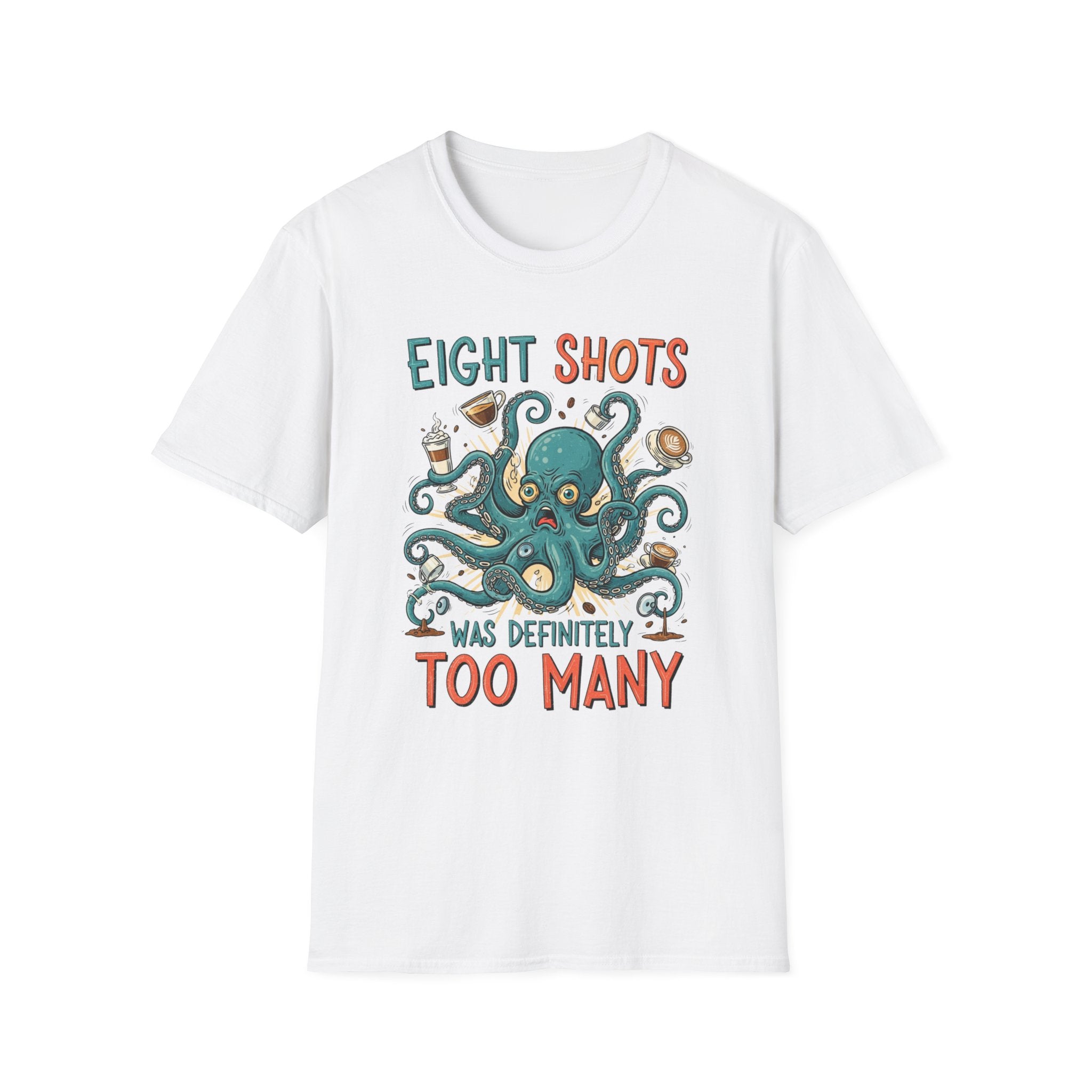 Eight Shots Octopus T-Shirt