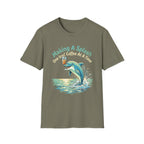 Splash Iced Coffee Dolphin T-Shirt