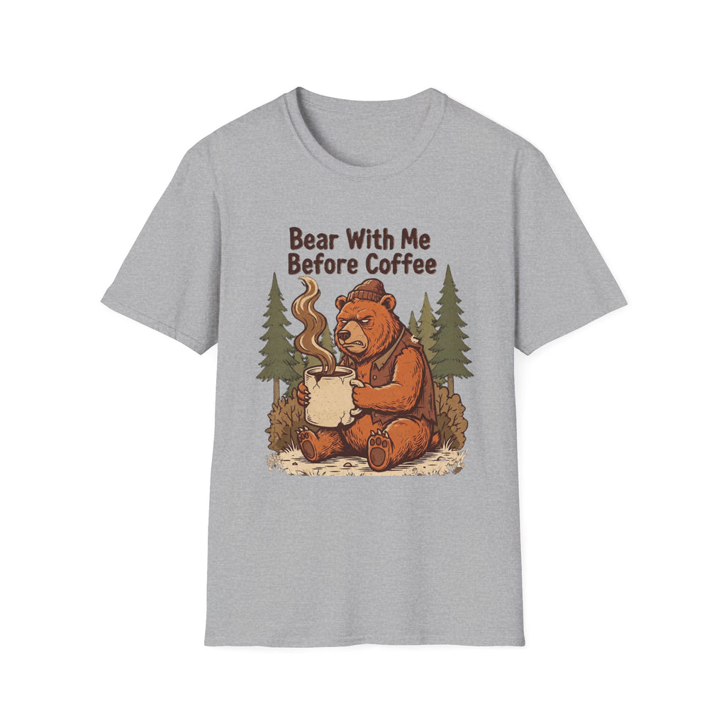 Bear With Me Before Coffee T-Shirt