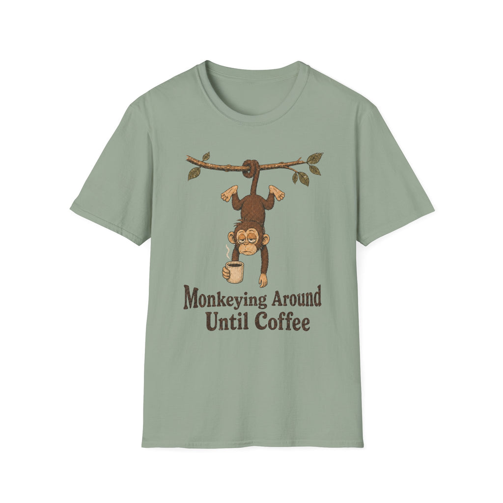 Monkeying Around Coffee T-Shirt
