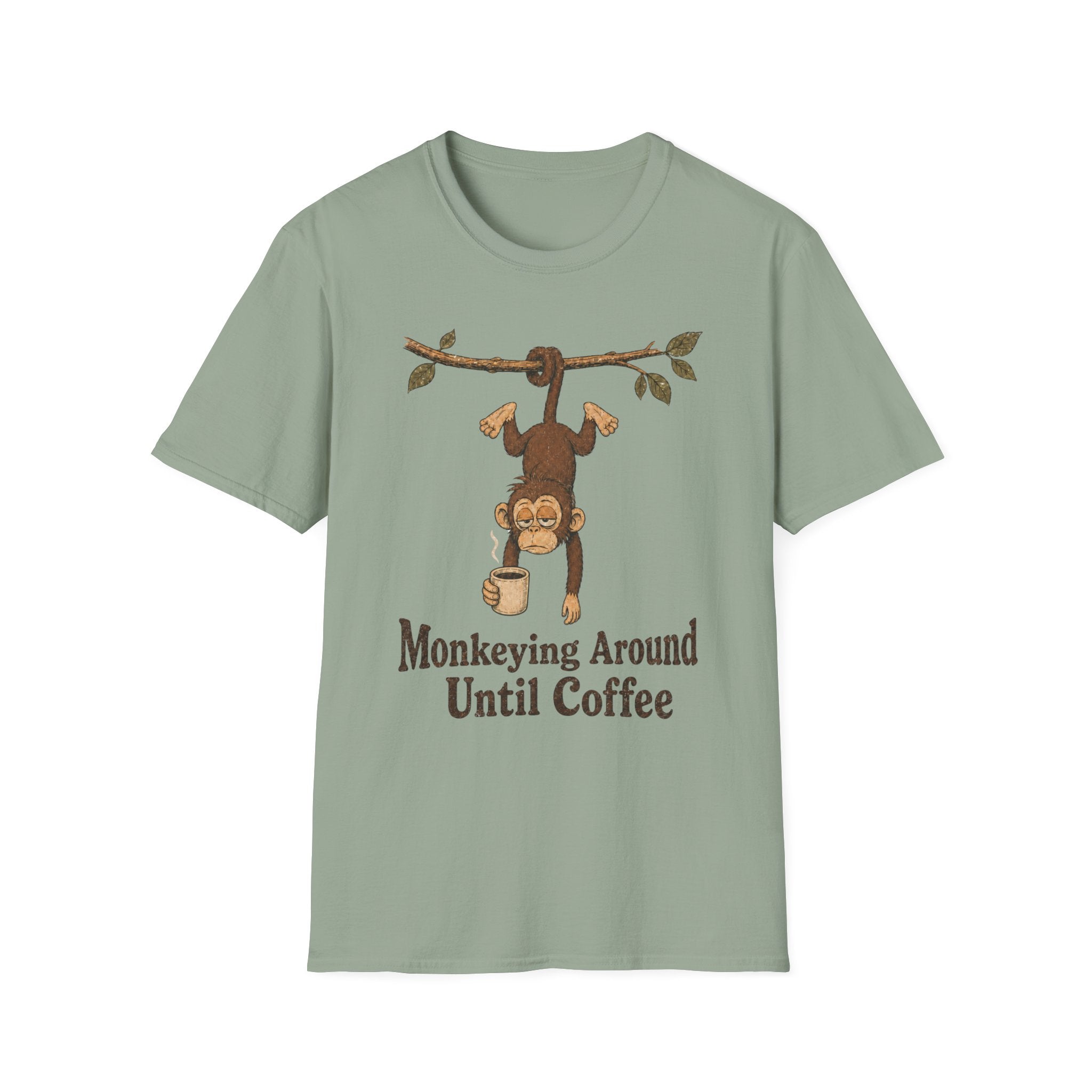 Monkeying Around Coffee T-Shirt